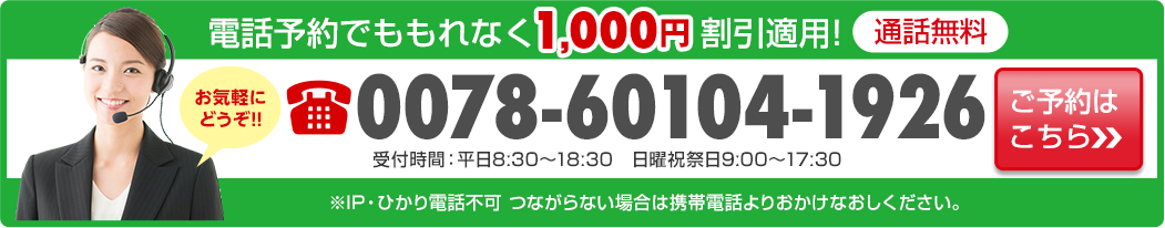 電話で予約する