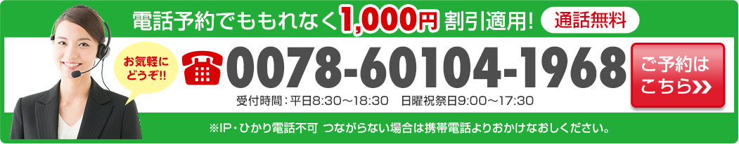 電話で予約する